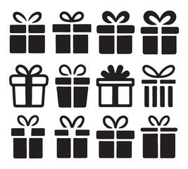 Stylish Gift Boxes in Vector Format