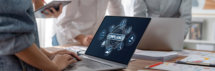 Compliance system for brisk online corporate business to meet quality standard