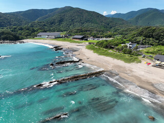 高知県土佐清水市　桜浜の風景
