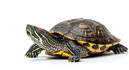 Obraz premium turtle isolated on white background