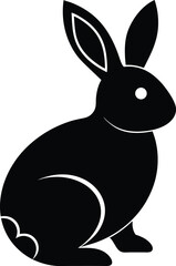 vector illustration of a bunny