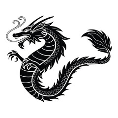 black dragon tattoo