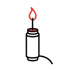 Solder Wick Outline Vector