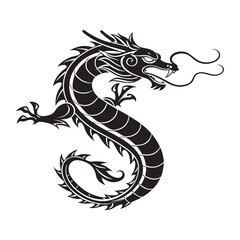 black dragon tattoo