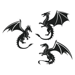 dragon vector illustration