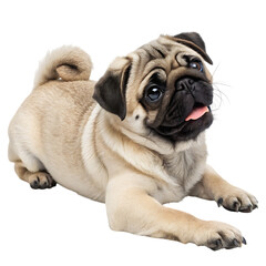 Obraz premium french bulldog puppy isolated on transparent background