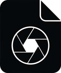 vector icon of a black arrow
