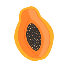 orange and white background