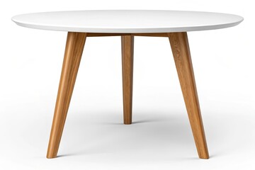 Modern Round White Table