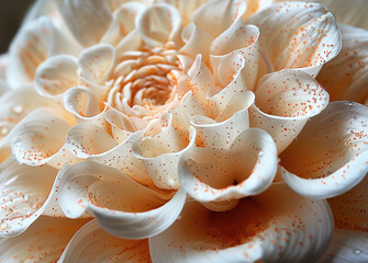 Background illustration with flowers for holiday cards,Generated by AI