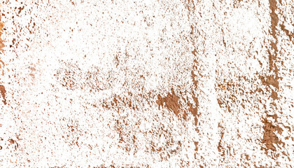 Realistic Rusty Red Brick Texture Overlay with Transparent Background. Perfect for Creative Design Element.