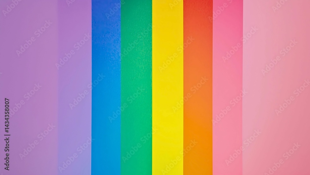 Poster colorful vertical stripes that create a vibrant visual effect. this image is a stunning representati