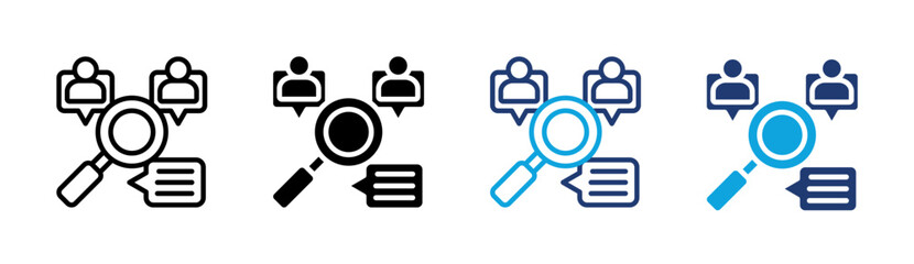 Qualitative Research Icon