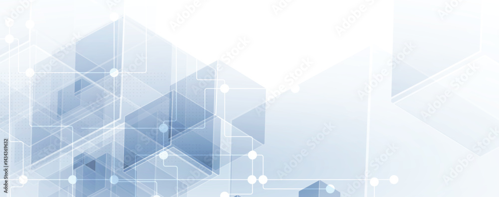 Poster Circuit abstract background for science and business presentation