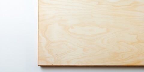 Smooth wooden surface ready for crafting or design work in a well-lit workspace environment