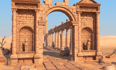Ancient Egyptian Ruins