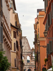 street in the old town of warsaw poland