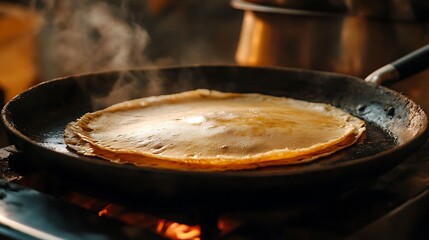 Traditional Indian dinner table with a variety of dishes including rice, curry, bread, and sweets in celebration image
