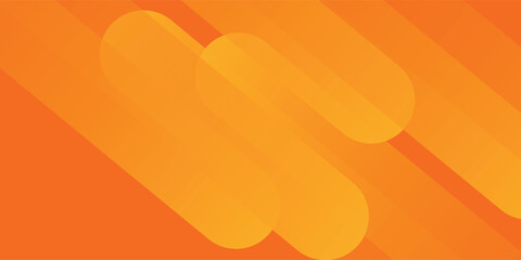 Abstract orange background with diagonal lines. Dynamic shapes composition vector eps10