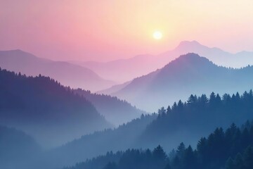 Fototapeta premium Subtle geometric lines, creating soft grey ombre, pattern, graphics, abstract