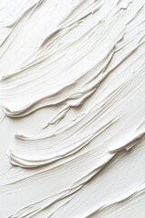 White Paint Brushstrokes Texture