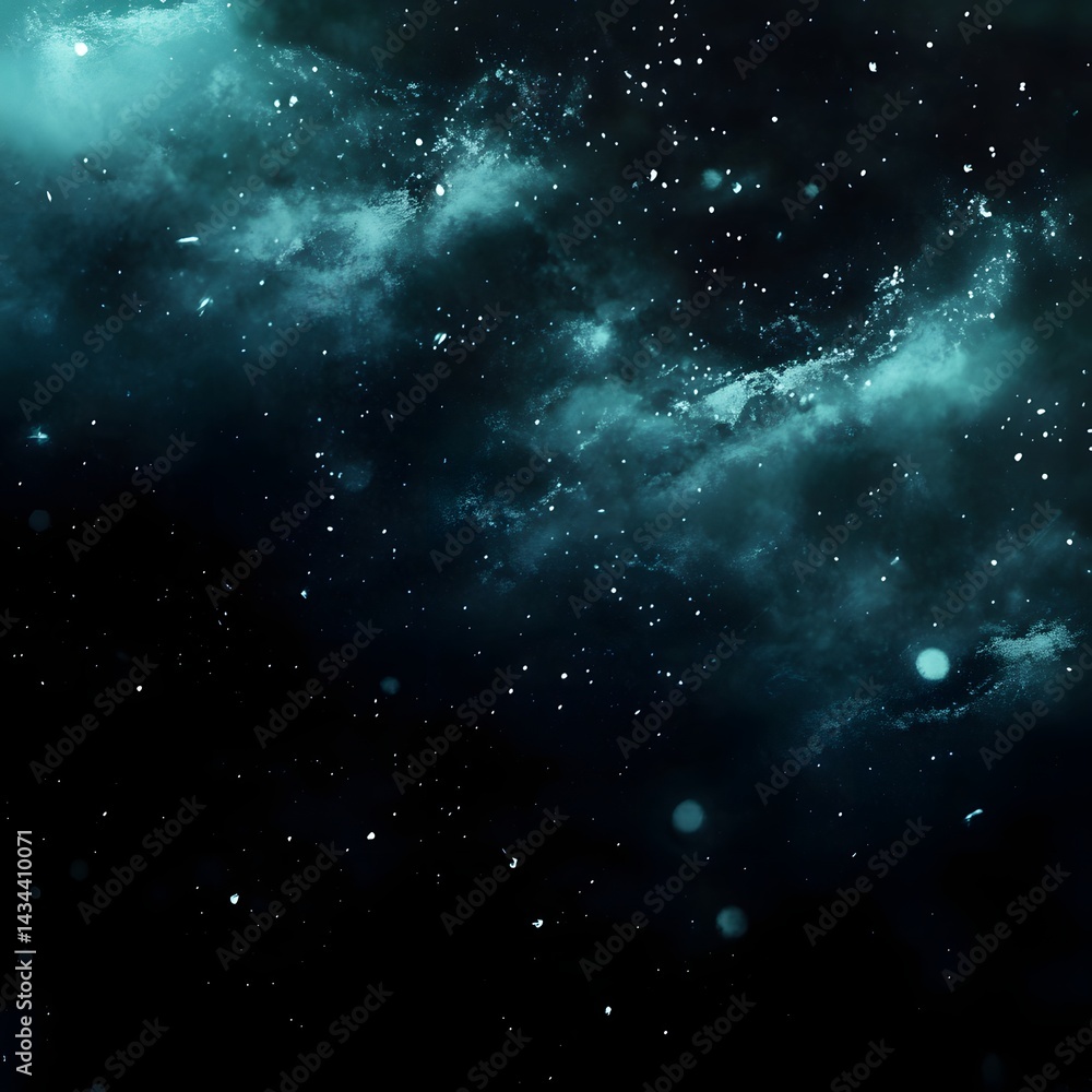 Canvas Prints star field in space a nebulae and a gas congestion.