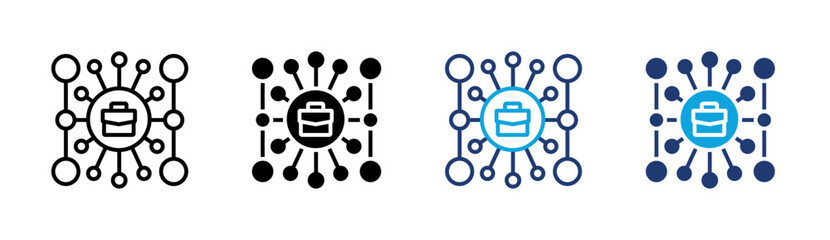 Business Network Icon