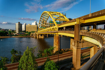 Obraz premium Downtown Pittsburg