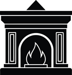 vector illustration of a greek column