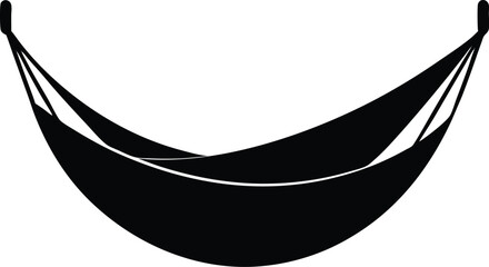 black and white vector illustration of boat