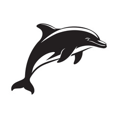 Fototapeta premium dolphin vector illustration