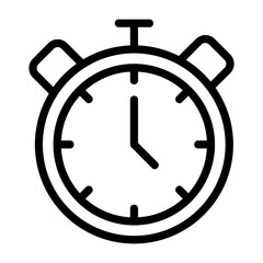 Stopwatch Out line Icon