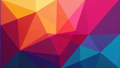 Obraz premium Abstract geometric shapes forming a repeating design , art, style, colorful