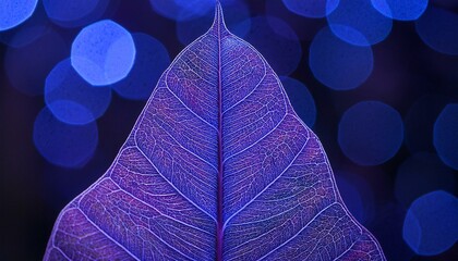 An abstract background with a leaf taken macro, bright colours