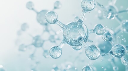Molecular Structure, Science, Abstract, Background, Research, Technology, Healthcare, Clean