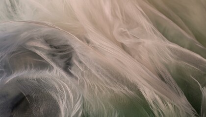 An abstract, muted-colored background with a light, semitransparent piece of cloth