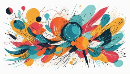 Colorful abstract patterns