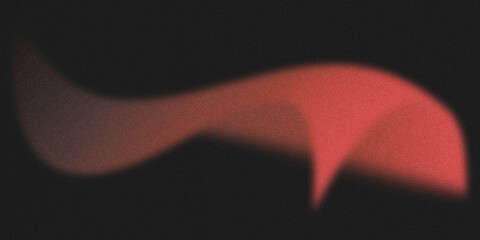 Abstract glowing grainy gradient background orange and brown shape on dark backdrop, header poster banner cover design