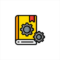 gear icon vector illustration