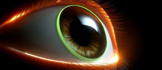 The macula, vessels, and optic disc are visible in an isolated view of the eye's retinal angle image, set against a black background, as captured by an ultra-wide fundus camera