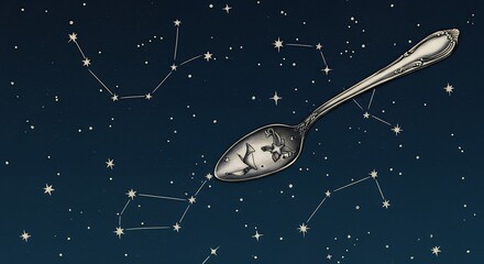 Silver spoon in cosmic background