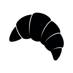 Croissant Bread Minimal Vector Design