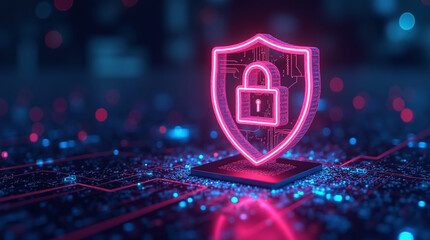 Cyber ​​security and data protection, internet network security, protect business and financial transaction data from cyber attack, user private data security encryption. Generative AI	