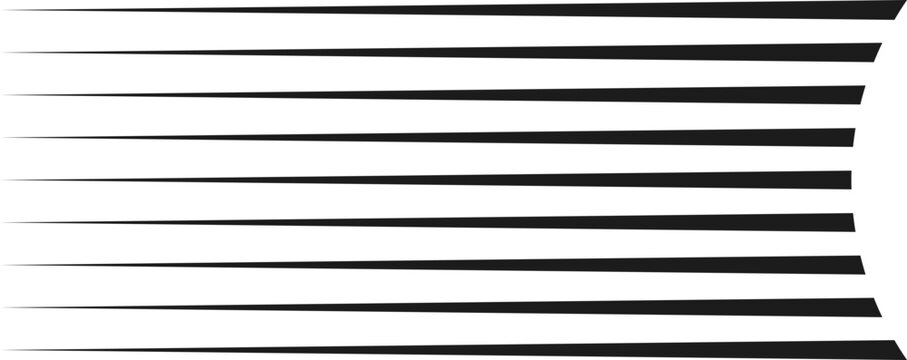 Parallel lines with curved ends, forming a continuous flowing shape.