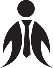 man iconic logo design template man logo design