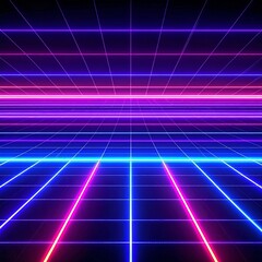 Abstract border frame of blurred colorful stripes of light, gradient effect with glowing and motion background graphic resource	
