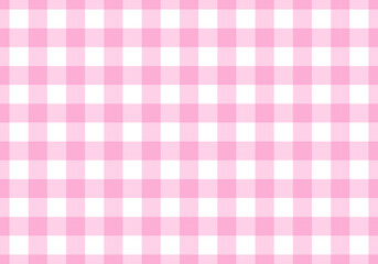 Spring checkered seamless patterns, Pastel pink doodle plaid and grid seamless vector pattern