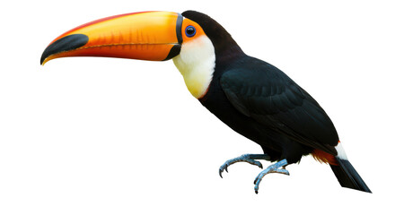 Isolated Toucan Bird Standing Isolated