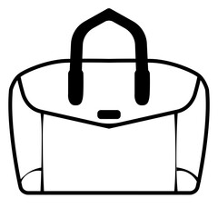 Elegant Office Bag &ndash; Minimalist Design for Professional Use