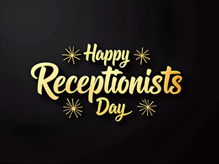 National Receptionists Day Appreciation – Office Greeting Desk Staff with Friendly Professional Service
